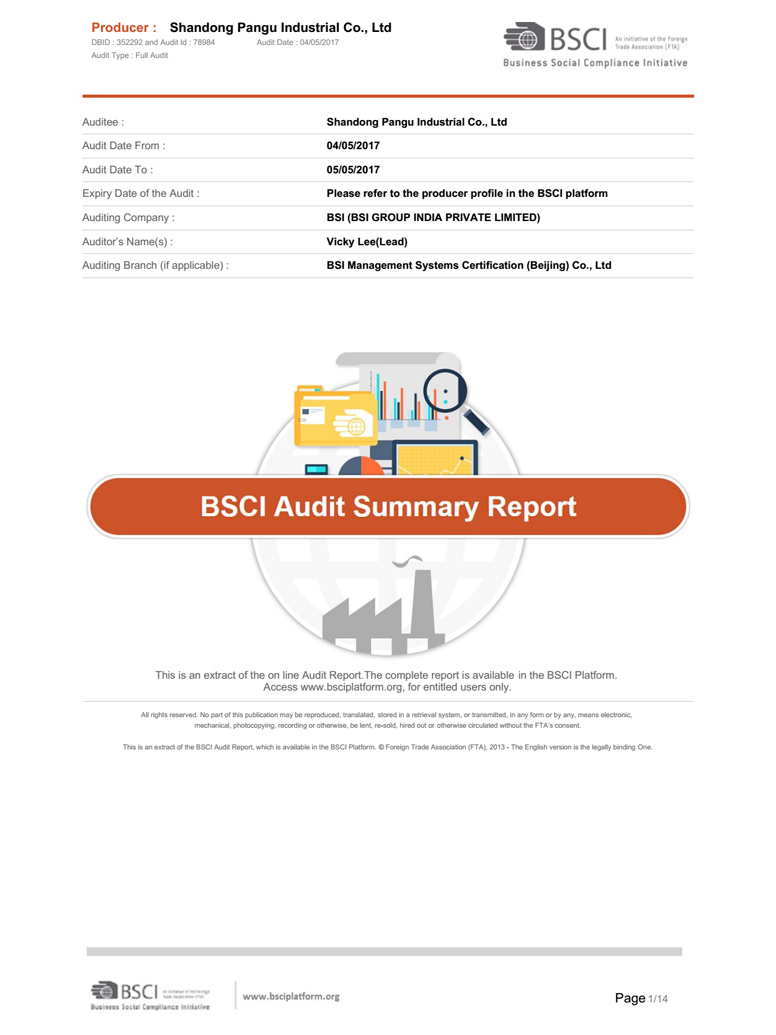 BSCI