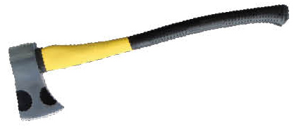 A660 AXE WITH half plastic-coating HANDLE SERIES
