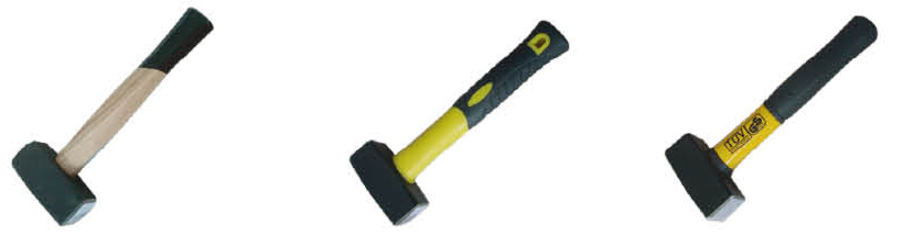 ST331 GERMAN TYPE STONING HAMMER WITH HANDLE
