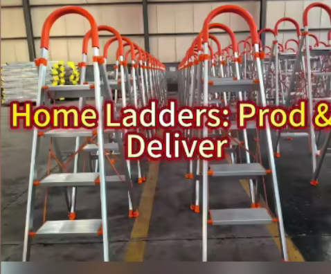 <b>Aluminum alloy household ladder display</b>