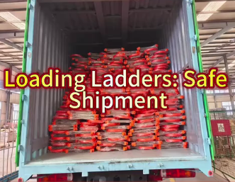 <b>Aluminum alloy engineering ladder shipping update</b>